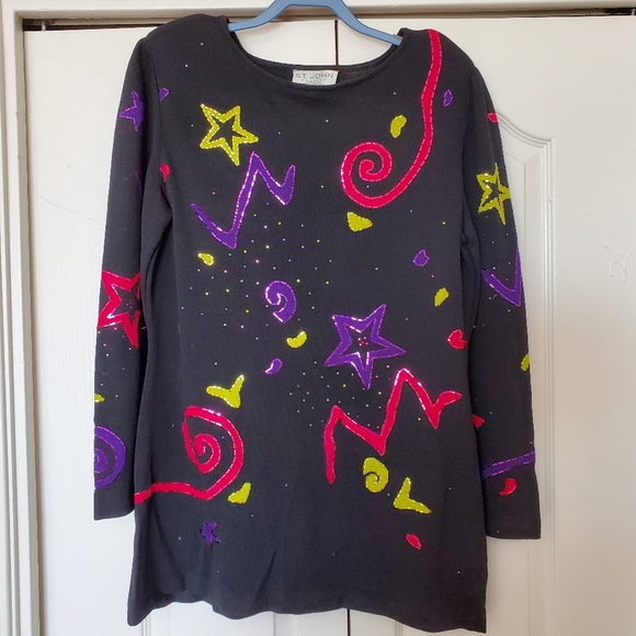 St. John Evening Santana Knit ladies top